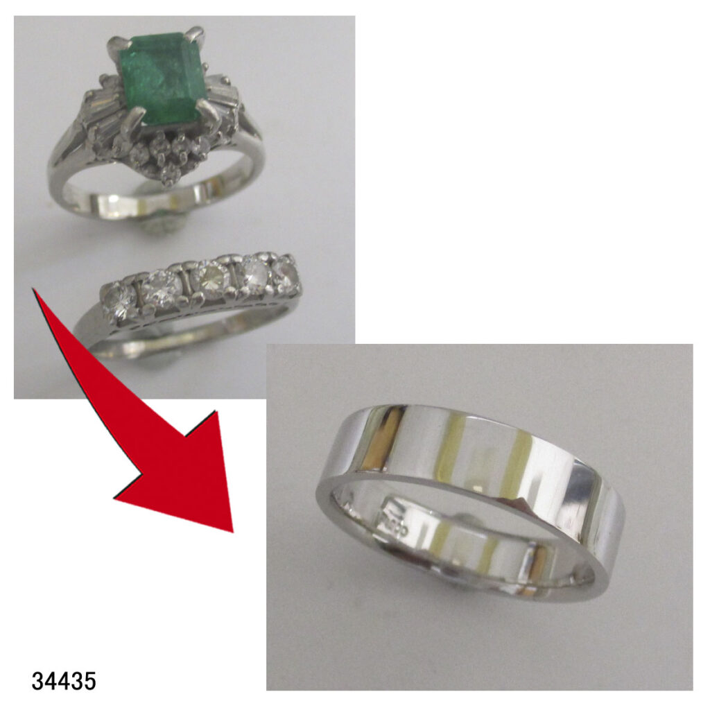 34435Pt平打ちリングリフォーム